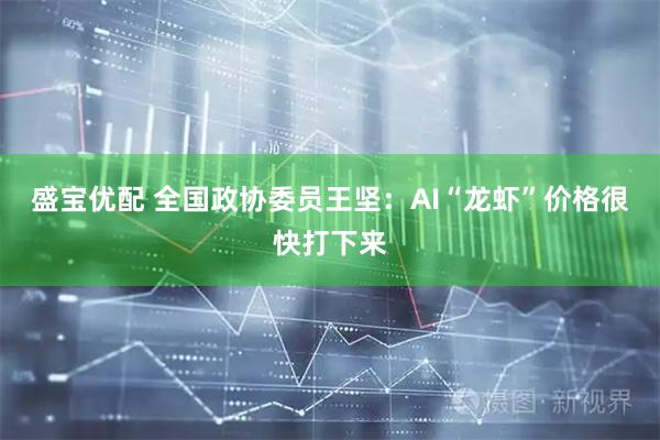 盛宝优配 全国政协委员王坚：AI“龙虾”价格很快打下来