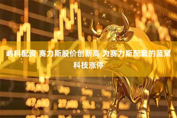 屿科配资 赛力斯股价创新高 为赛力斯配套的蓝黛科技涨停