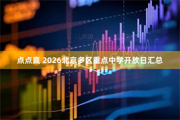 点点赢 2026北京多区重点中学开放日汇总